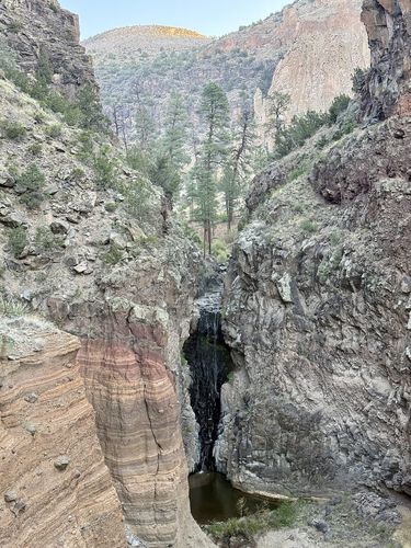 Upper Frijoles Falls