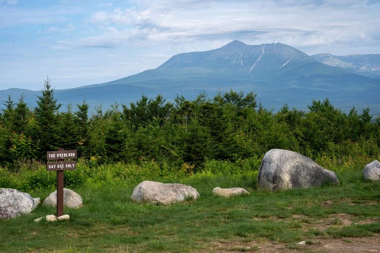 Katahdin from the Loop Road overlook