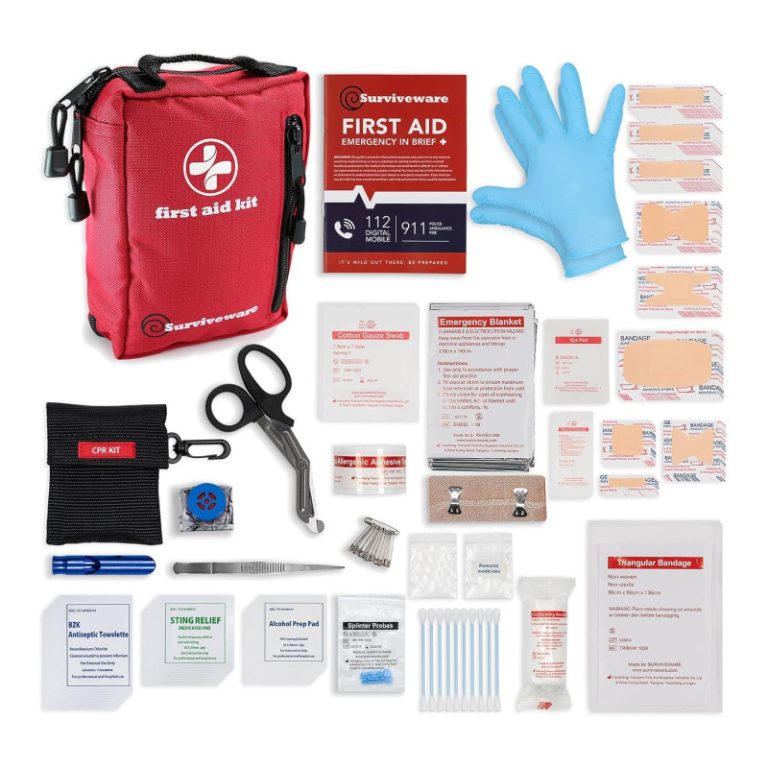 Surviveware comprehensive first aid kit