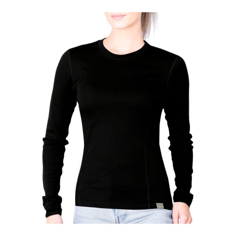 MERIWOOL womens merino wool 250 base layer top