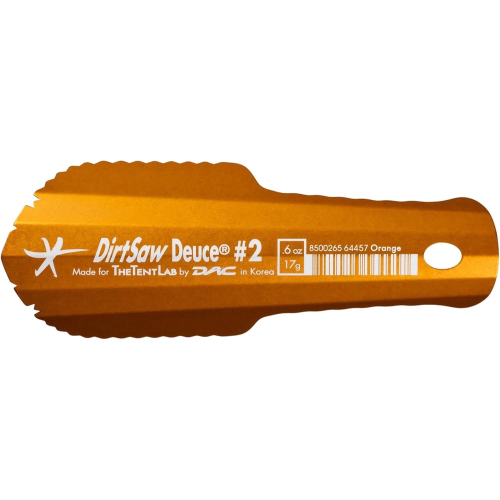 TheTentLab DirtSaw Deuce #2 ultralight backpacking trowel