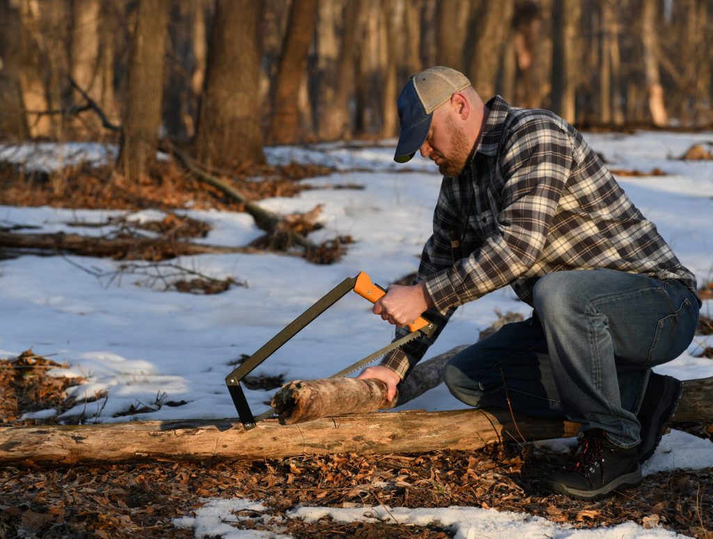 Camp saws: folding saws, bow saws, and how to cut wood safely