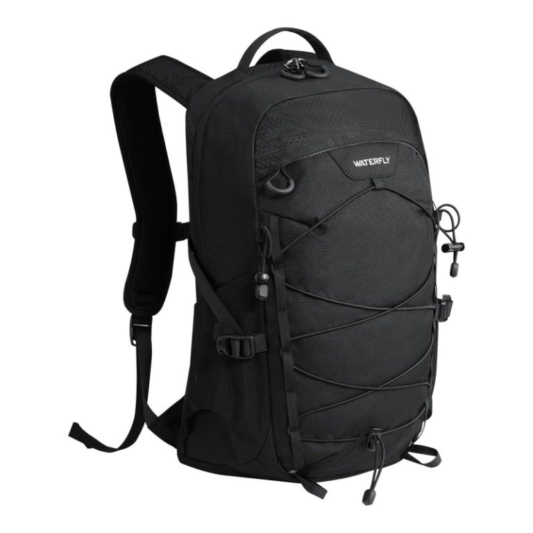 WATERFLY 20L hiking daypack in black