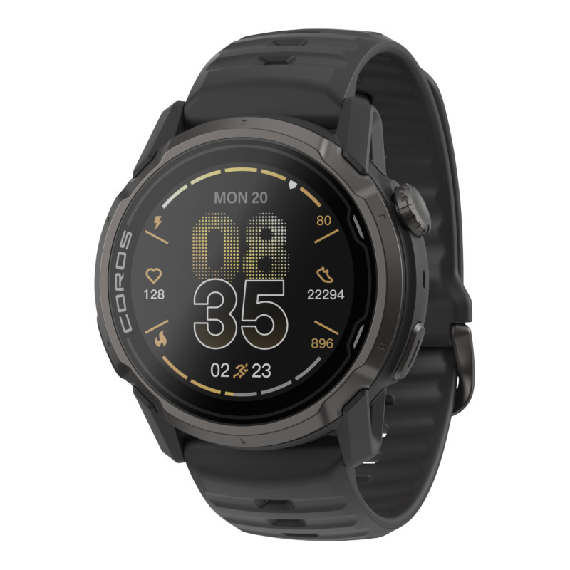 Coros Apex 4 GPS watch, 46 mm, in black